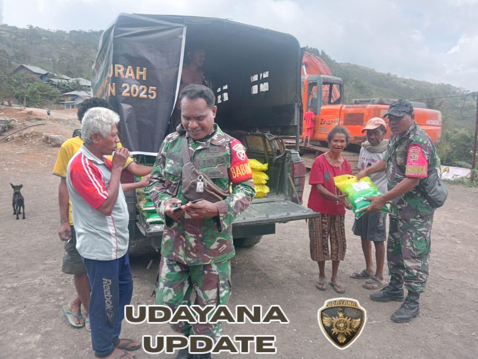 Kodim 1602/Ende Distribusikan 130 Ton Beras untuk Stabilkan Harga Pangan