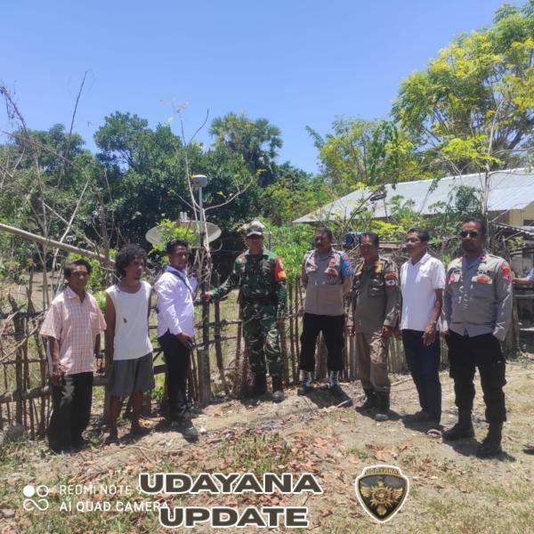 Wujud Sinergi, Babinsa Koramil 03/Pahunga Lodu  Dampingi Pengukuran Warga Binaan