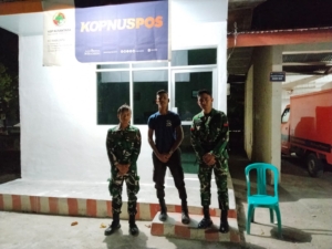 Jaga Keamanan Wilayah, Kodim 1601/Sumba Timur Laksanakan Patroli di Fasilitas Publik