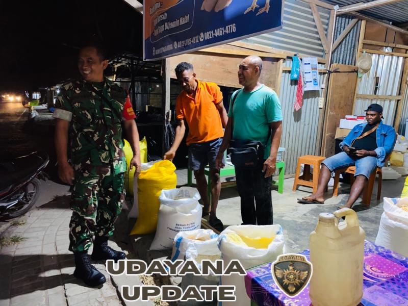 Babinsa Koramil 1625-05/Aesesa Laksanakan Patroli Siskamling di Kelurahan Danga