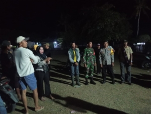 Sinergi Babinsa dan Pemerintah Desa Sawe Ciptakan Lingkungan Aman