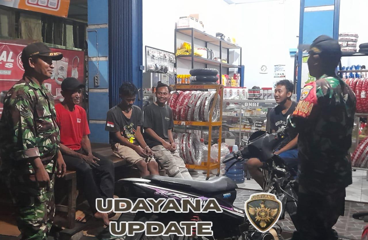 TNI Hadir di Tengah Warga, Patroli Koramil 1607-02/Empang Disambut Positif