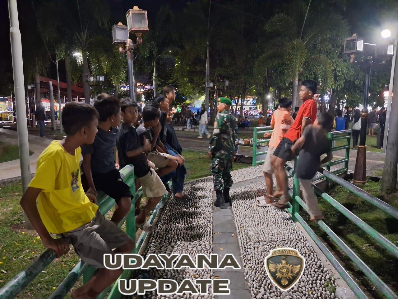 Patroli Malam Babinsa Koramil 1628-01, Wujud Kepedulian terhadap Kamtibmas