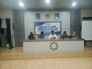 Kopka Nugroho Pranoto Tekankan Sinergi dalam Musyawarah Desa Lampok Tahun 2026