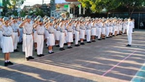 Danramil 1609-03/Seririt Pimpin Upacara Hari Kesaktian Pancasila Tahun 2025