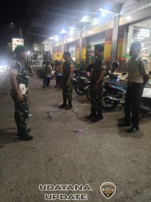 Kodim 1621/TTS Gelar Patroli Malam, Kota SoE Kondusif dan Aman