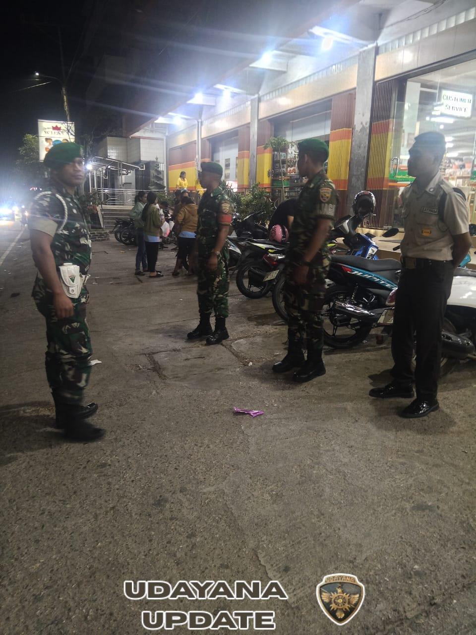 Kodim 1621/TTS Gelar Patroli Malam, Kota SoE Kondusif dan Aman