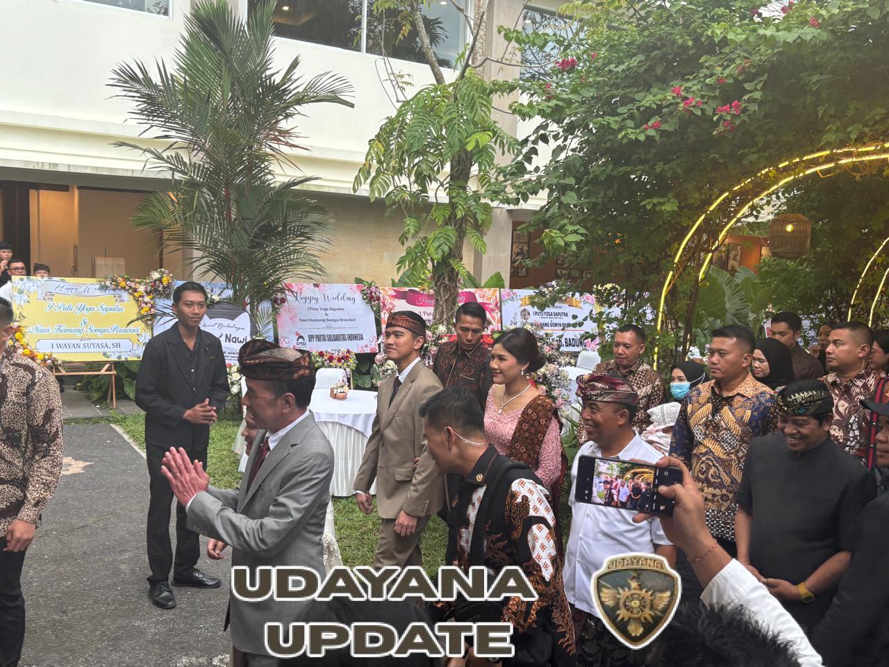 Pengamanan Ketat Kodim 1616/Gianyar Warnai Kunjungan Joko Widodo ke Taman Prakerti Bhuana