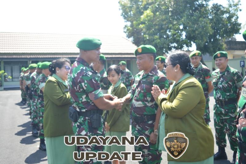 Dandim 1623/Karangasem pimpin upacara Korp Raport kenaikan pangkat Periode 1 Oktober 2025,