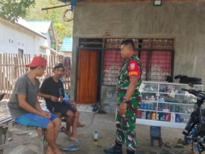 Dari Panen Jagung hingga MBG, Babinsa Monta Lakukan Komsos Edukatif Bersama Warga