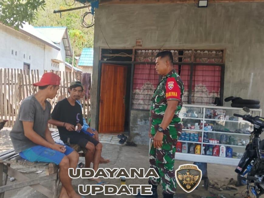 Dari Panen Jagung hingga MBG, Babinsa Monta Lakukan Komsos Edukatif Bersama Warga