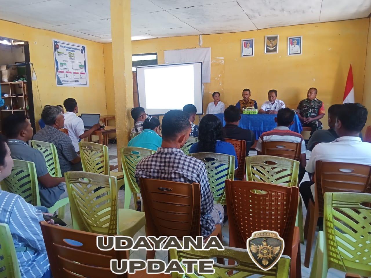 Babinsa Koramil 1627-01/Ba’a Ajak Warga Optimalkan Dana Desa untuk Ketahanan Pangan dan Air Bersih