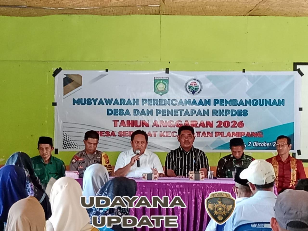 Babinsa Desa Sepakat Dukung Penetapan RKPDes 2026 di Musrenbangdes