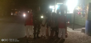 Babinsa Koramil 1627-01/Ba’a Laksanakan Patroli Malam di Wilayah Lobalain