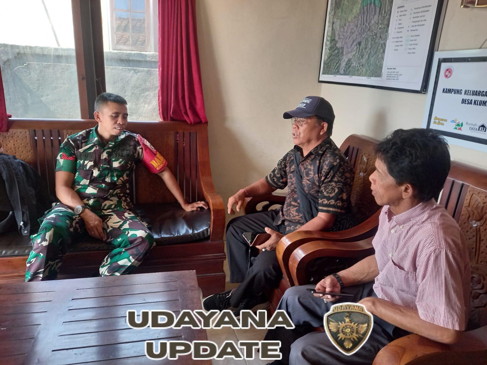 Babinsa Dan Perangkat Desa Klumpu Perkuat Sinergi Melalui Komsos