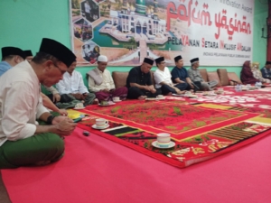 Dandim 1628/KSB Diwakili Danramil Seteluk pada Forum Yasinan Malam Jumat