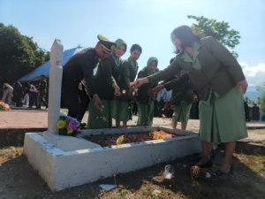 Upacara Ziarah Nasional Peringati HUT TNI ke-80 Berlangsung Khidmat di Larantuka