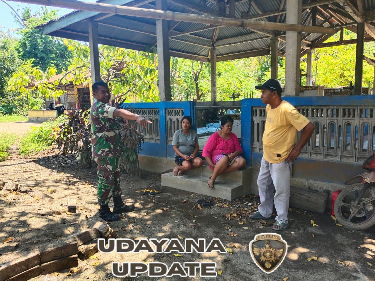 Babinsa Kodim 1602/Ende Tingkatkan Kamtibmas Melalui Komsos dan Pamwil di Desa Jamokeasa