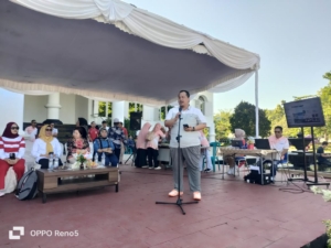 TNI Dukung Gerakan Kawasan Tanpa Rokok, Danunit Inteldim 1628/SB Ikut Hadiri Kampanye HKN ke-61