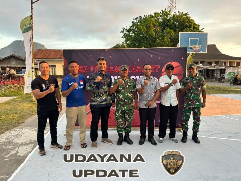 Kasdim 1602/Ende Resmi Buka Turnamen Basket Dandim Cup 2025