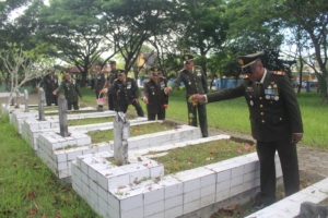 Ziarah Nasional HUT TNI ke-80, Kasdim 1620/Loteng Ajak Generasi Muda Teladani Semangat Juang Pahlawan