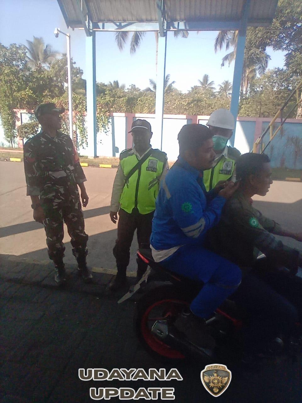 Babinsa Koramil Maurole Laksanakan Puldata dan Pengamanan Wilayah di Sekitar PLTU Ropa