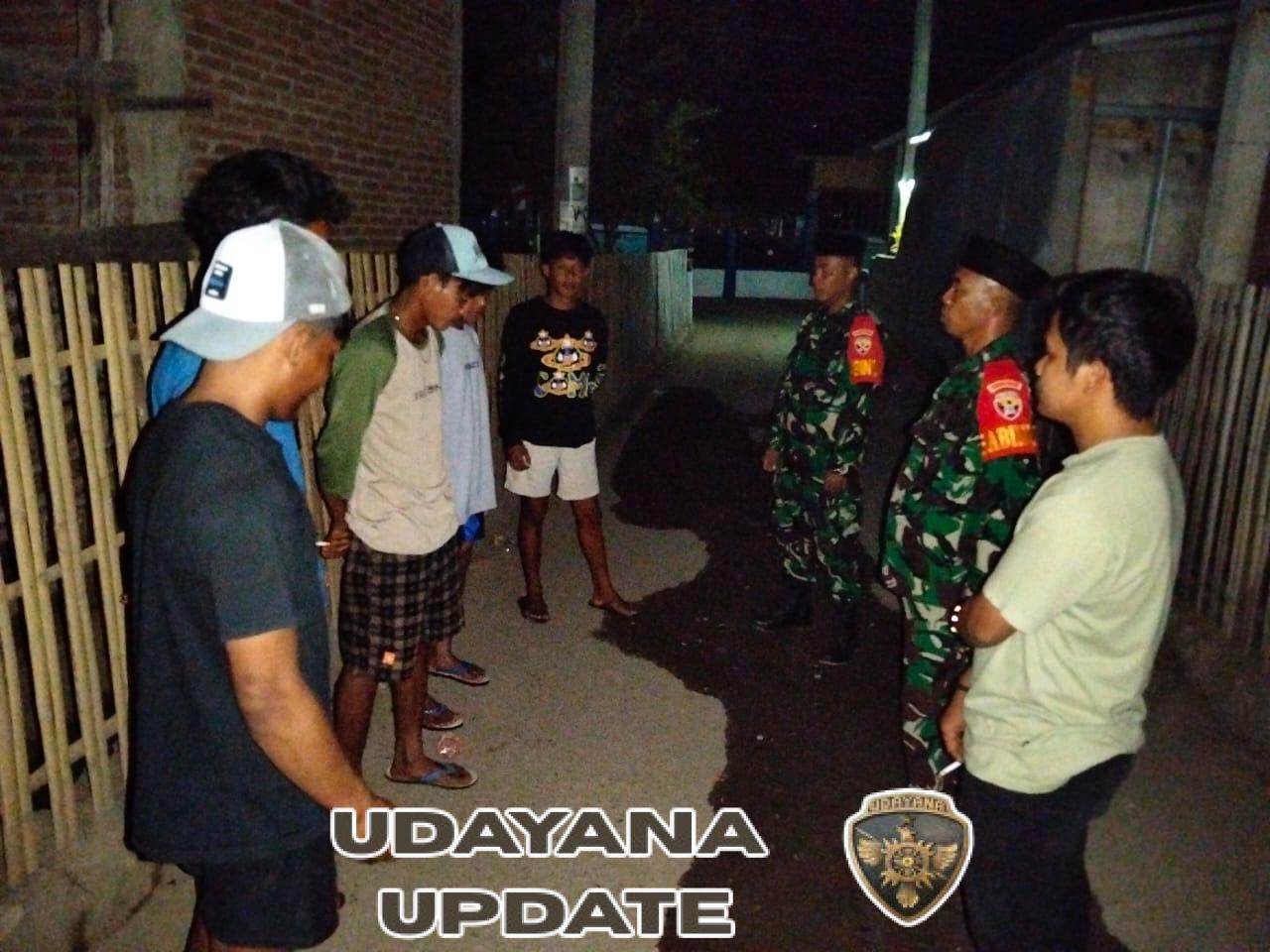 Patroli Siskamling di Desa Parangina Amankan Wilayah Kecamatan Sape dan Lambu