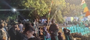 Wujudkan Lingkungan Aman, Koramil Alak Laksanakan Patroli Siskamling