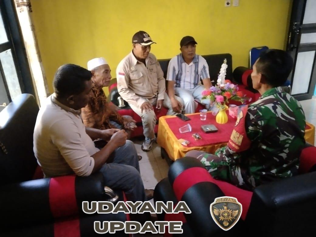 Lewat Komsos, Babinsa Woha Ajak Warga Wujudkan Lingkungan Aman, Tertib, dan Produktif