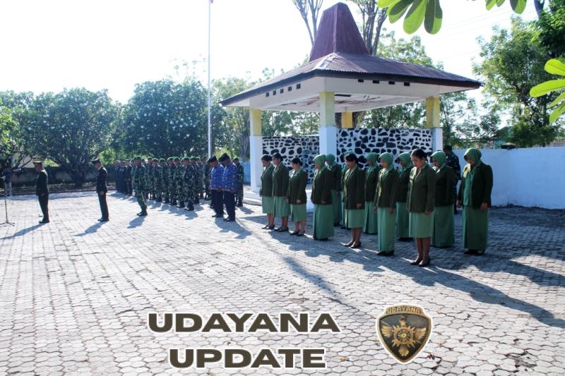 Kodim 1601/Sumba Timur Laksanakan Ziarah ke TMP Umbu Ndawa Kareuk dalam Rangka HUT ke-80 TNI