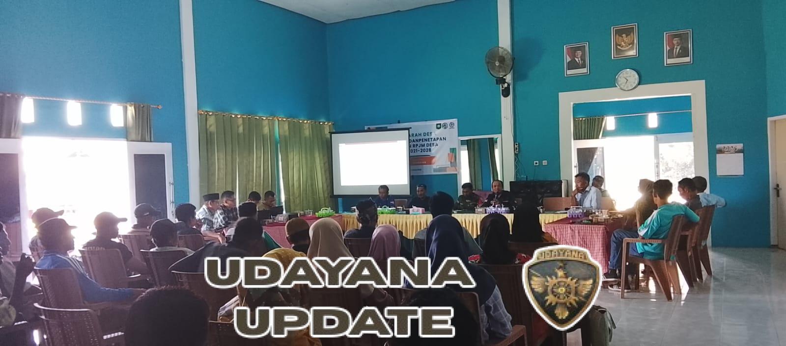 Babinsa Desa Ongko Dukung Penetapan Perubahan RPJMDes 2021–2028