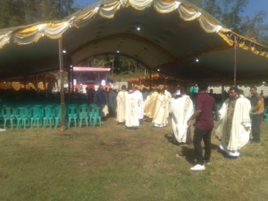 Bupati Ngada Hadiri Misa Syukur Imam Baru di Bajawa, Babinsa Pastikan Situasi Kondusif