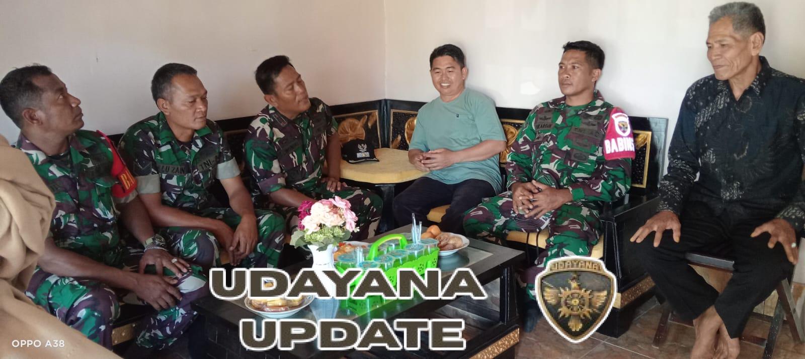 Koramil 1628-05/Jereweh Laksanakan Anjangsana Bersama Warga di HUT TNI ke-80