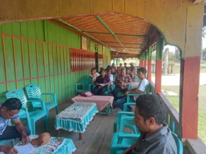 Dukung Program Kesehatan, Babinsa Koramil 06/Karera Ikut Musyawarah Desa Cegah Stunting