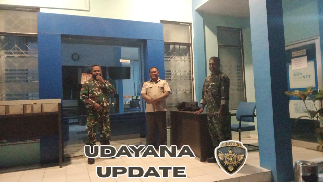 Patroli :Piket Koramil 1621-02 di Niki-niki, Ajak Warga Jaga Ketertiban dan Kesehatan”