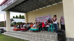 Babinsa Koramil 1628-01/Taliwang Hadiri Pembukaan Lomba Semarak HUT RI ke-80 di Desa Beru