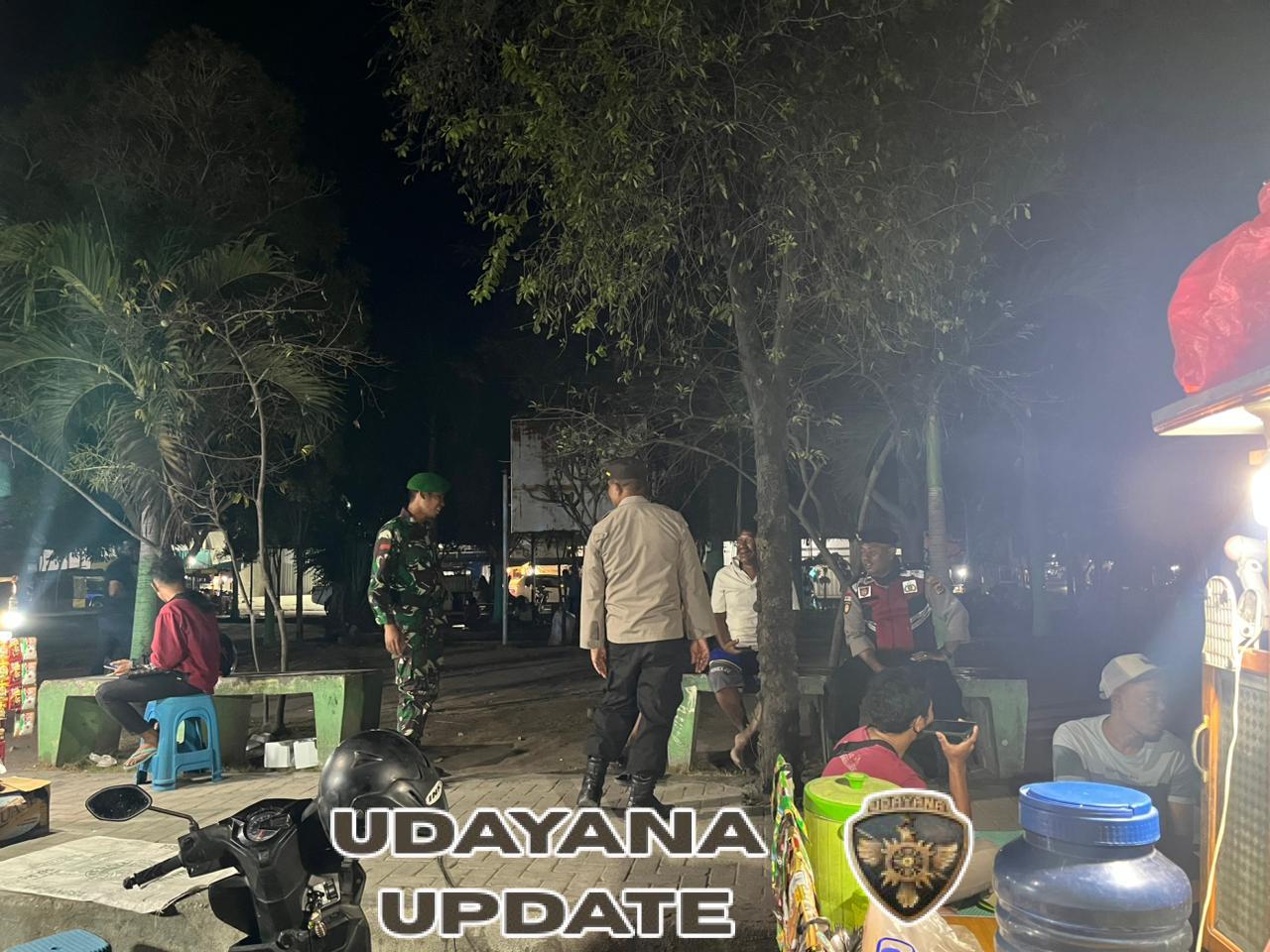 Kodim 1601/Sumba Timur dan Polres Gelar Patroli Malam di Taman Kota Waingapu