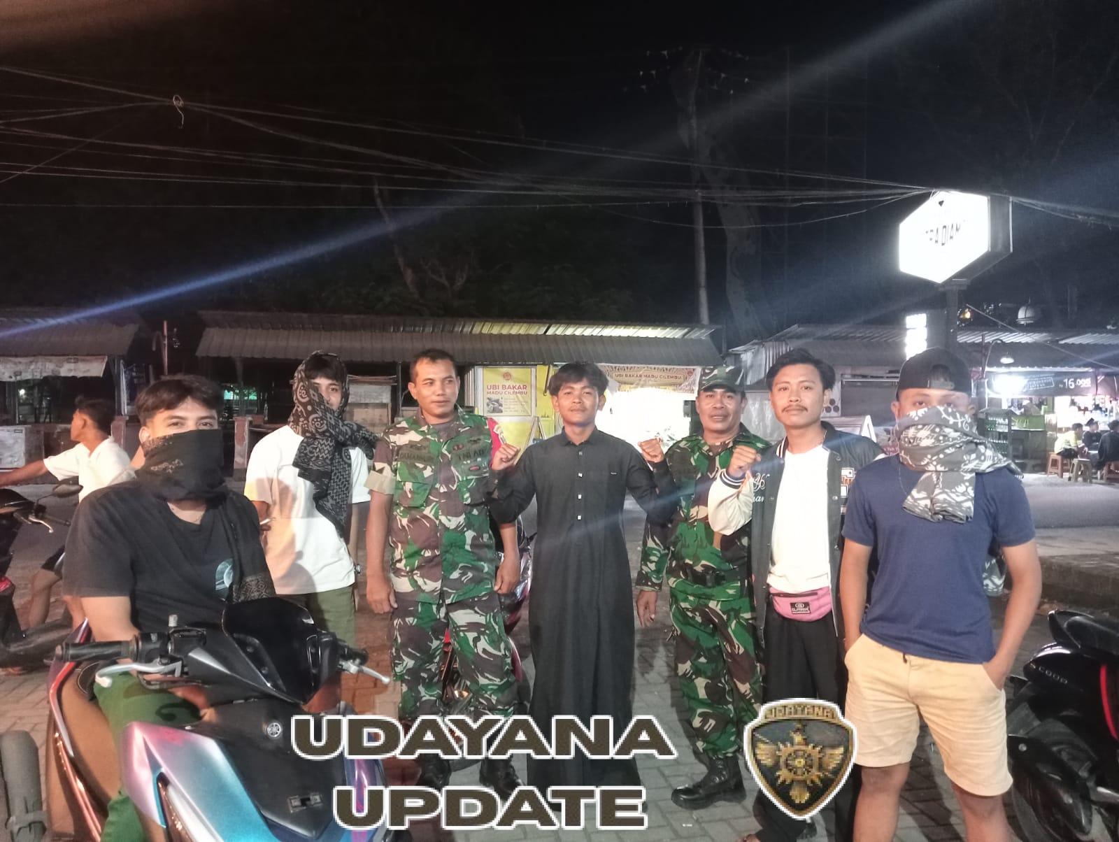 Deteksi Dini Babinsa Lakukan Patroli Rutin Malam Hari