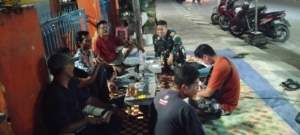 Babinsa Koramil 1628-01/Taliwang Laksanakan Patroli Malam Jaga Kondusifitas Wilayah