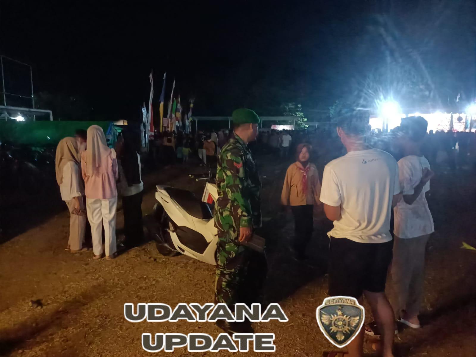 Babinsa Seteluk Aktif Patroli Malam, Wujud Kepedulian TNI dalam Menjaga Kondusifitas Wilayah