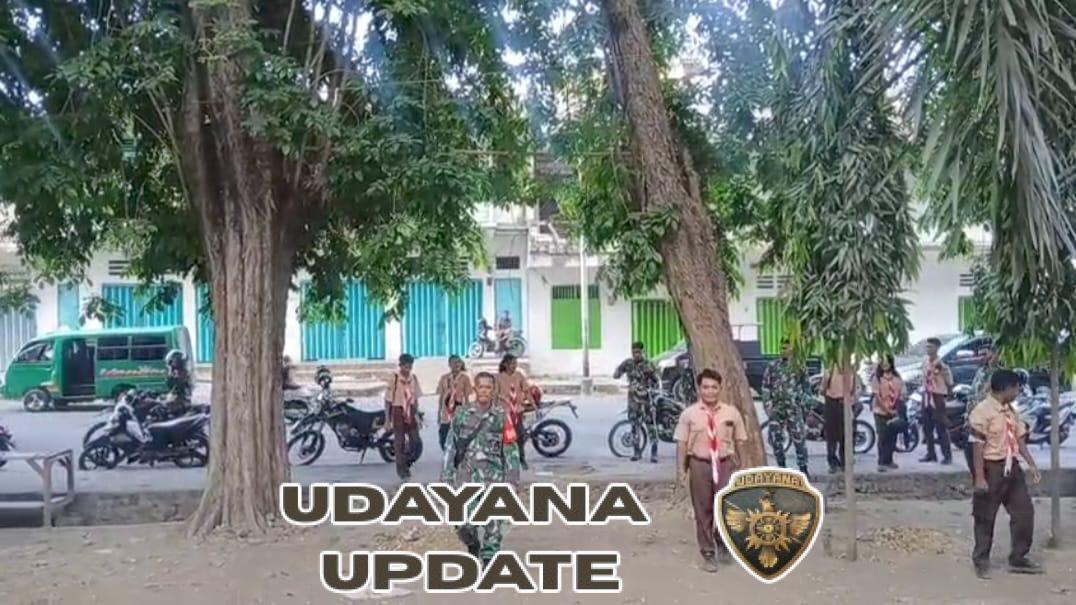 Sinergi TNI dan Pemuda: Kodim 1603/Sikka Bersama Saka Wira Kartika Laksanakan Patroli Kebangsaan