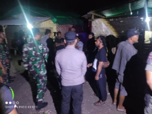 ‎Sinergitas Danramil, Kapolsek, dan Pemdes Tanjung Luar Wujudkan Ketertiban Wilayah