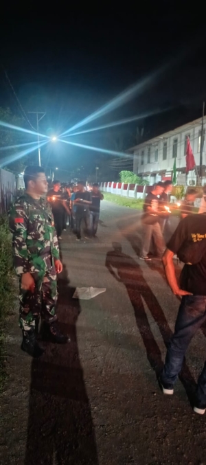 Babinsa Kodim 1602/Ende Hadir Amankan Ziarah Yubelium OMK di Ende