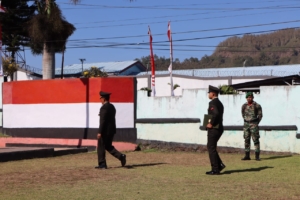 Peringatan HUT TNI ke-80, Mayor Inf. Supriyanto Pimpin Upacara Khidmat di Kodim 1625/Ngada