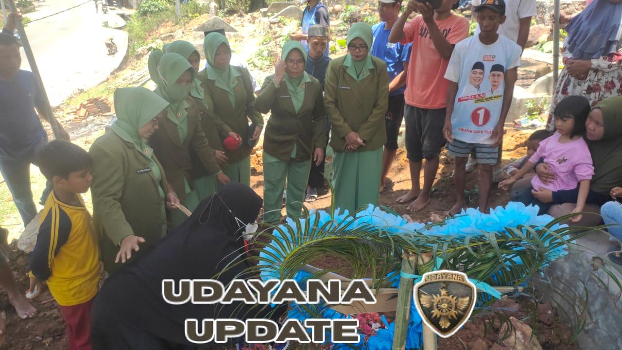 TNI Koramil 1608-06/Wawo Gelar Pemakaman Militer Anggota Den Inteldam XVII/Cendrawasih