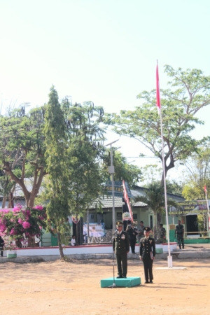 Semarak HUT ke-80 TNI, Kodim 1601/Sumba Timur Laksanakan Upacara Peringatan