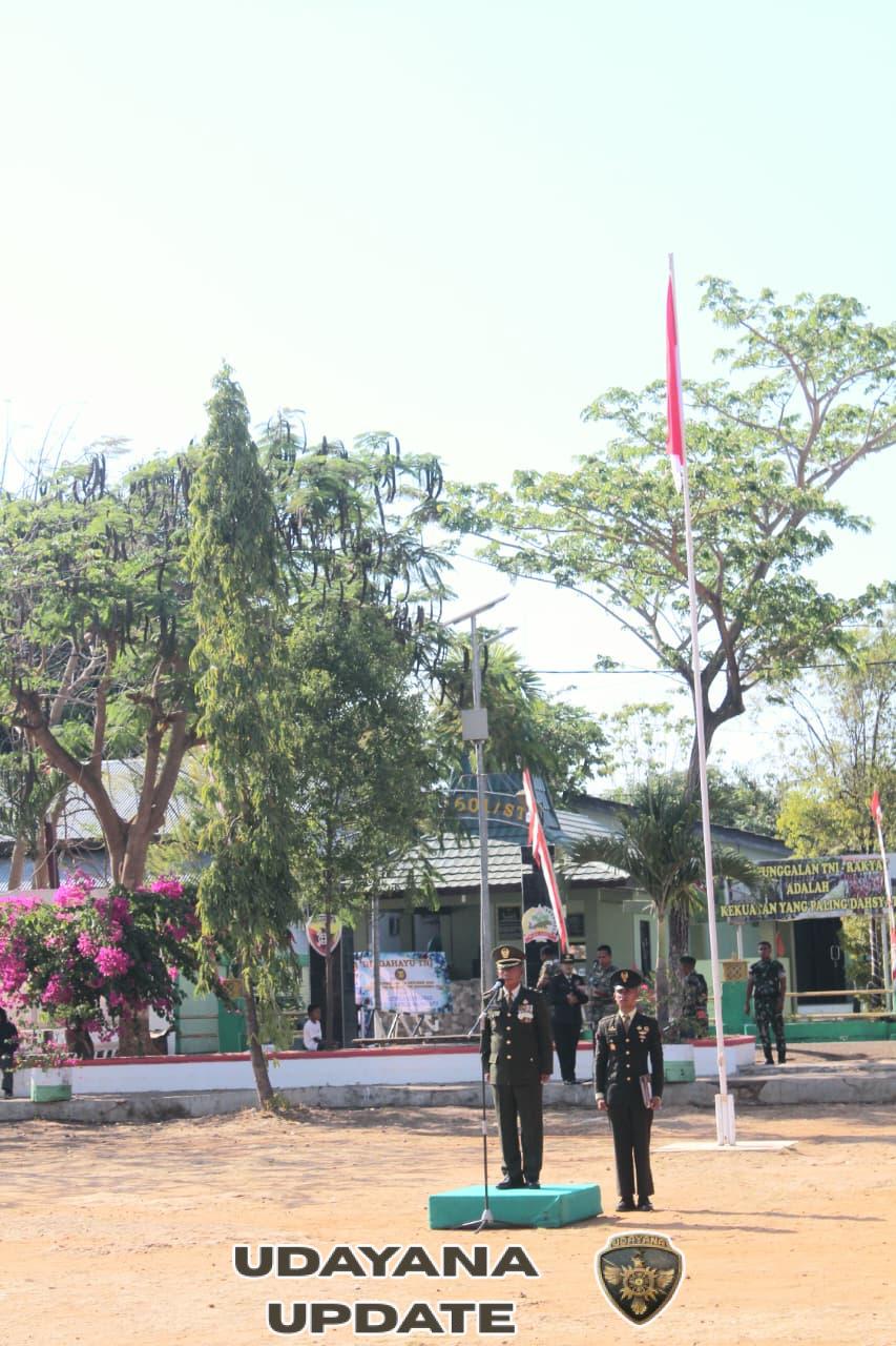 Semarak HUT ke-80 TNI, Kodim 1601/Sumba Timur Laksanakan Upacara Peringatan