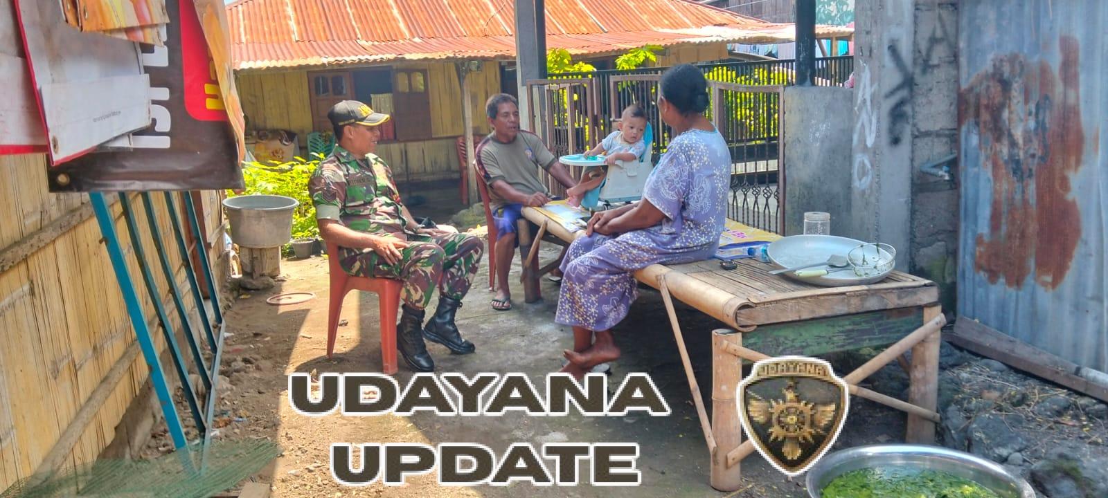 Tingkatkan Kamtibmas, Serka Petrus Gobhe Gelar Komsos di Dusun Kopoone