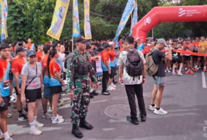5000 Orang Ikuti Sanurian Sunrise Run Festival 2025, Babinsa Pastikan Berjalan Lancar