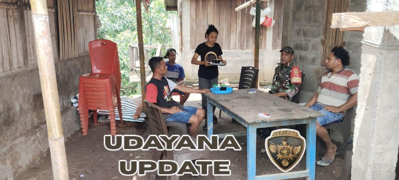 TNI Hadir di Tengah Masyarakat, Babinsa Laksanakan Komsos di Detusoko